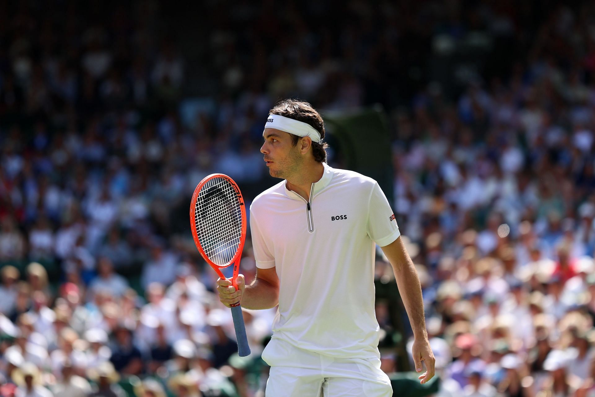 Taylor Fritz at Wimbledon 2025. (Photo: Getty)